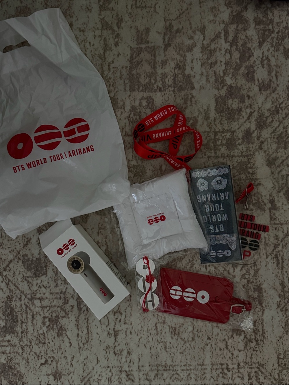 BTS World Tour Arirang VIP package